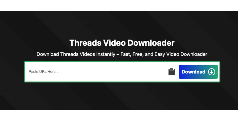 How to Download Videos from Threads Online